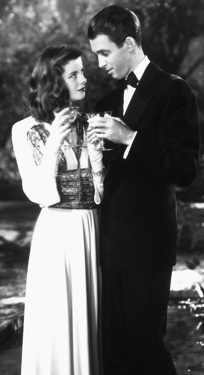 Katharine Hepburn: Beaded bodice and chiffon gown