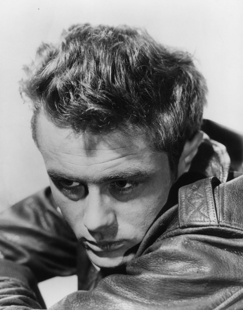 James Dean: Brown leather jacket