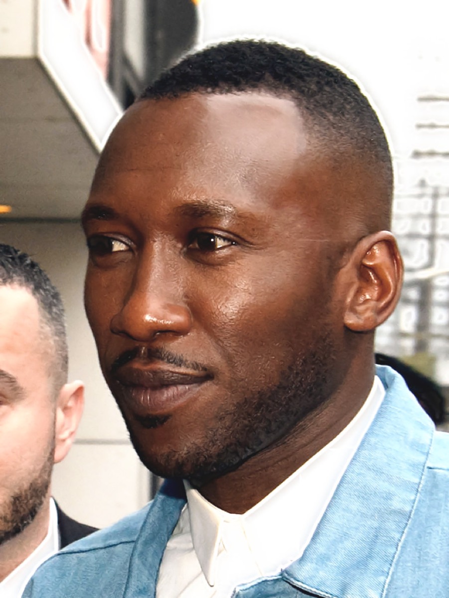 Mahershala Ali wearing denim jacket and white shirt at Toronto Film Festival 2016
